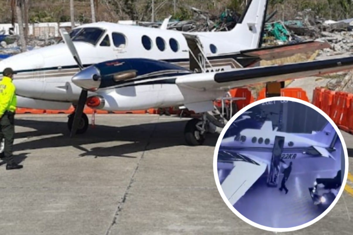 Revelan video en donde Policías estarían cargando avioneta con cocaína