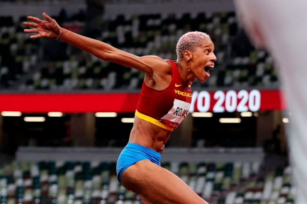Yulimar Rojas rompió el récord mundial de salto durante los Juegos Olímpicos