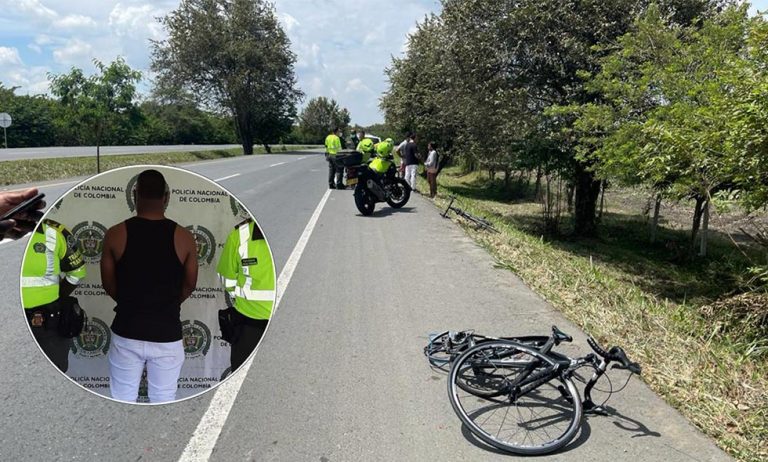 Hombre embriagado arrolló a cinco ciclistas en vía Palmira - El Cerrito