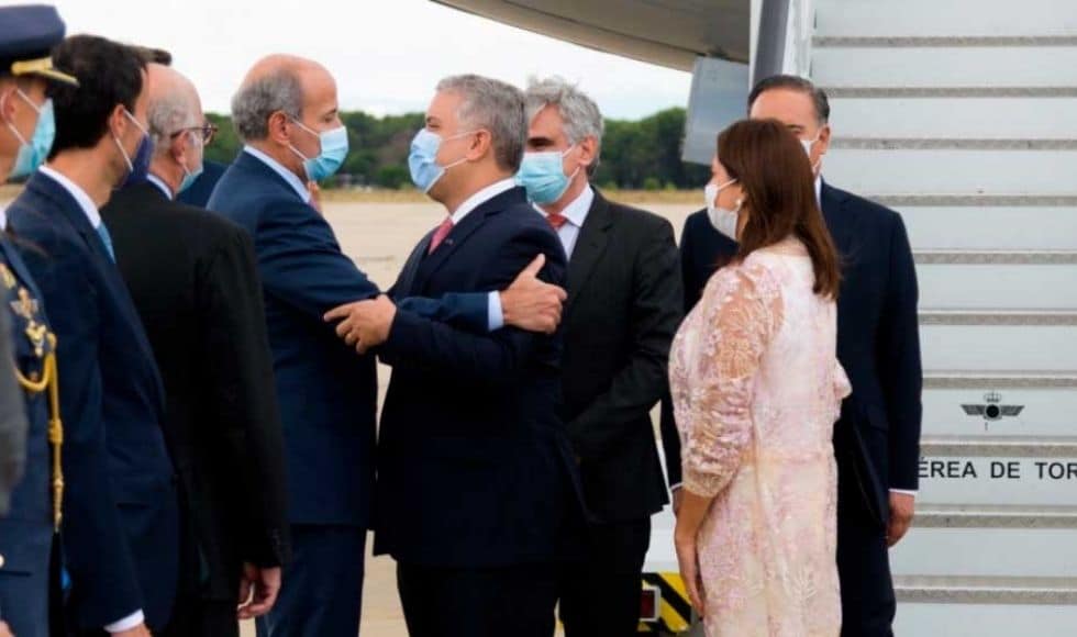Duque llega a España con intención de fortalecer la economía de Colombia