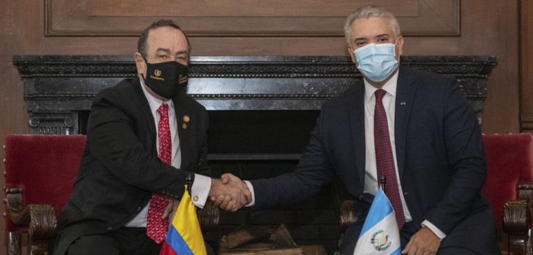 Colombia y Guatemala unirán fuerzas para la lucha contra las drogas
