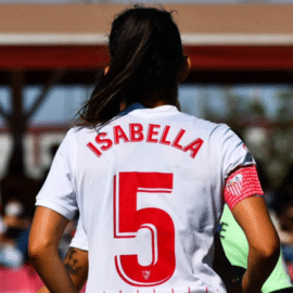 Fuerte lesión de Isabella Echeverri en la Liga femenina de España