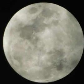 Así se vio en Colombia el eclipse lunar parcial más largo en cinco siglos