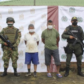Capturan a padre e hijo por activar carro bomba en el norte del Cauca