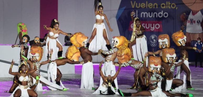 Con alegría y mucha música se inauguraron los Juegos Panamericanos Junior
