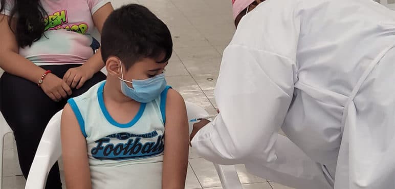 Más de 37 mil niños han sido vacunados contra el covid-19 en el Valle
