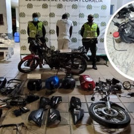 Policía descubrió presunto 'desguazadero' de motos en casa de Petecuy III