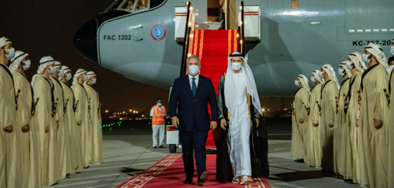 El presidente Iván Duque llegó a Dubái en busca de inversiones