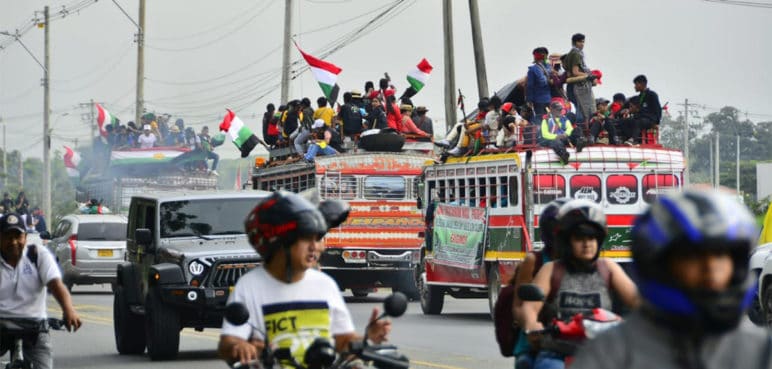 Este es el plan de desvíos en Cali por llegada de la minga indígena