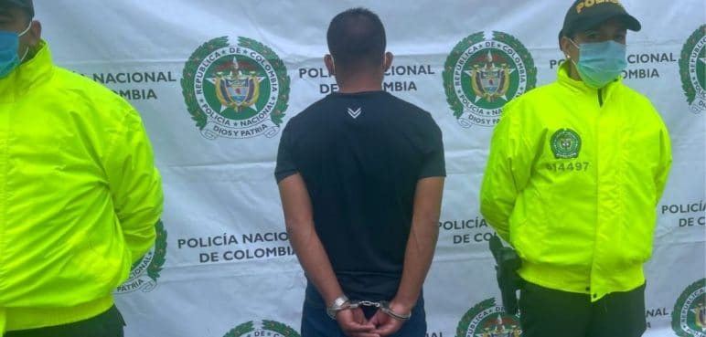 Capturado alias 'El indio', presunto responsable del homicidio del patrullero Cristian Muñoz