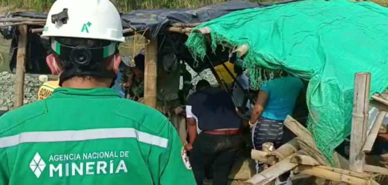 Una persona murió tras el deslizamiento de una mina en Santander de Quilichao