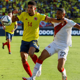 Colombia pierde contra Perú y se complica su clasificación a Catar 2022