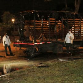 Dijín: "no hay elementos" para acusar a Primera Línea por atentado al Esmad en Cali