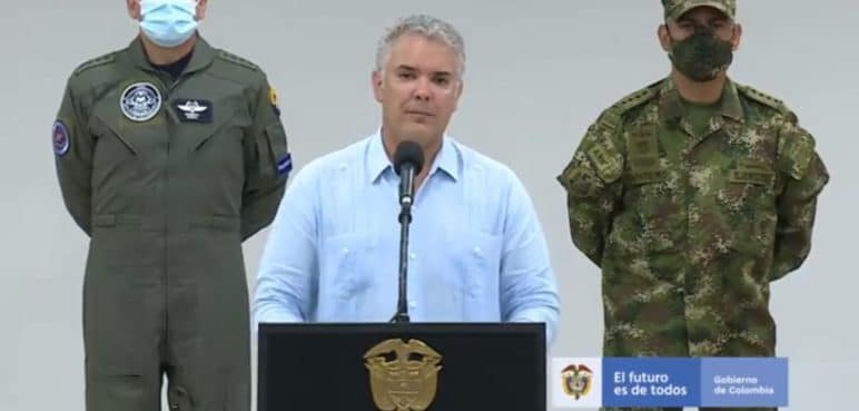 Presidente Duque envió dos batallones y unidades aéreas a Arauca