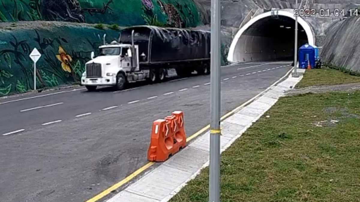 Nuevo accidente de tránsito en el túnel Los Venados en La Línea