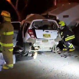 Aparatoso accidente de tránsito dejó cinco personas muertas en Toro, Valle