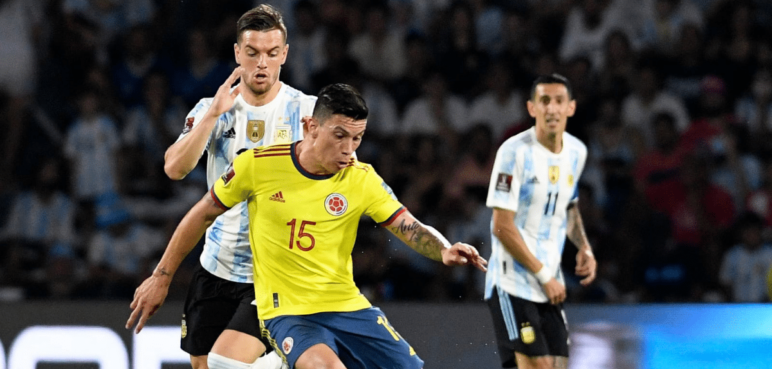 Colombia perdió en Argentina y está al filo de la eliminación a Catar