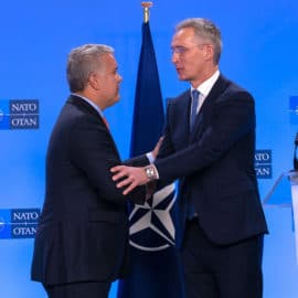 Duque dice que países deben ser "libres" para decidir unirse o no a OTAN