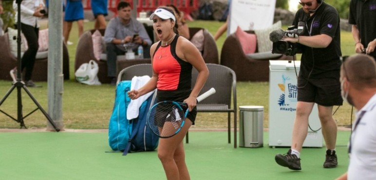 María Camila Osorio avanzó a los cuartos de final en Guadalajara