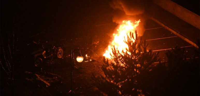 Una potente explosión sacude el centro de Donetsk, Ucrania