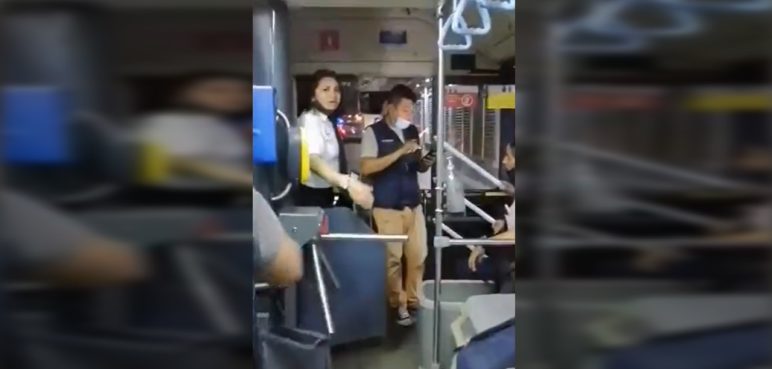 Video: en pelea terminó discusión entre pasajeros y conductoras del MÍO