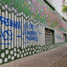 Destruyen mural ‘Cali Florece’ inaugurado este martes en el Bulevar del Río