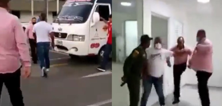 Video: una fuerte pelea entre conductores ocurrió en el aeropuerto