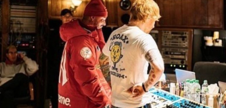 J Balvin y Ed Sheeran se preparan para una nueva colaboración musical