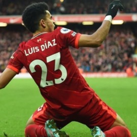 Luis Díaz: gol del colombiano fue elegido como el mejor del mes en Liverpool