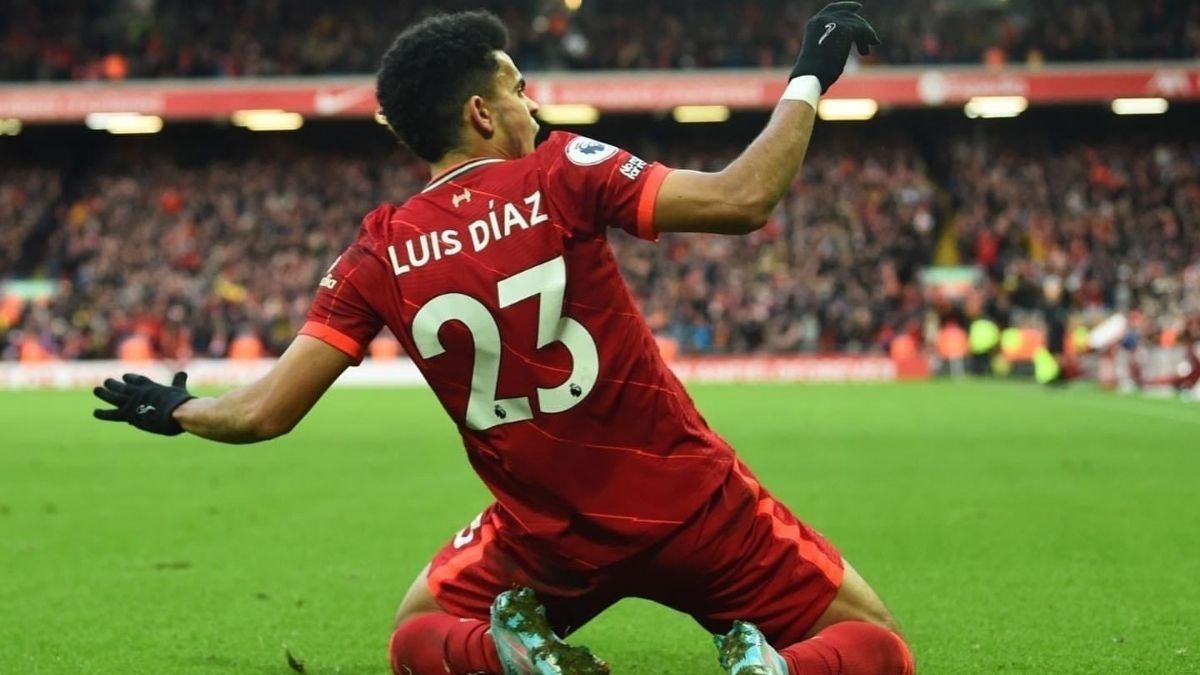 Luis Díaz: gol del colombiano fue elegido como el mejor del mes en Liverpool