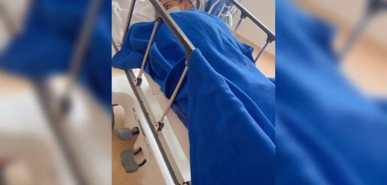 “No podía caminar”: La segura está hospitalizada de nuevo