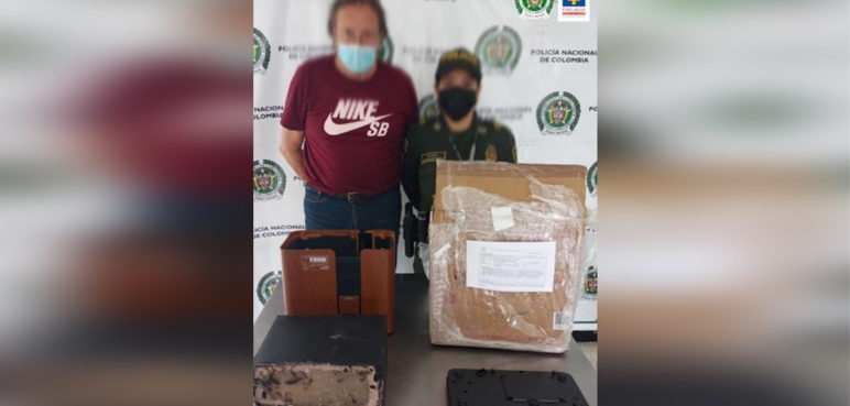 Extranjero que transportaba cocaína en un contenedor fue enviado a prisión