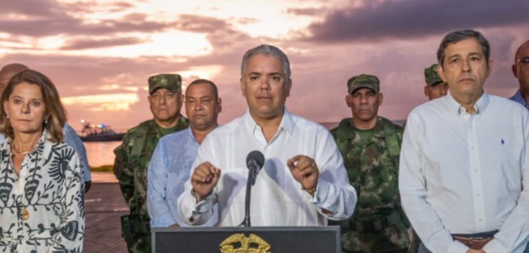 Colombia no permitirá que Nicaragua limite sus derechos en el Caribe: Duque
