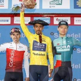 Daniel Felipe Martínez se proclama campeón de la Vuelta al País Vasco