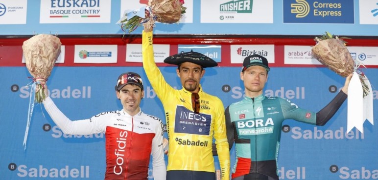 Daniel Felipe Martínez se proclama campeón de la Vuelta al País Vasco