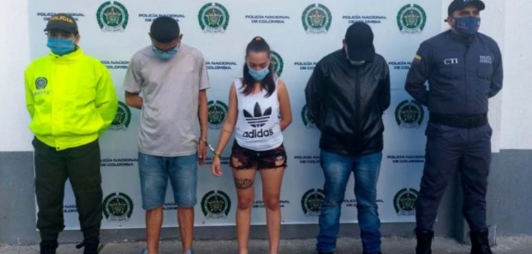 Detenidos tres presuntos miembros de 'Adán Izquierdo' en Tuluá