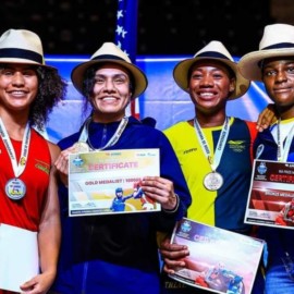 Colombia obtuvo diez medallas en el Continental de Boxeo en Ecuador