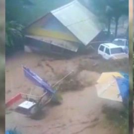 Emergencia en Suárez, Cauca por desbordamiento de una quebrada