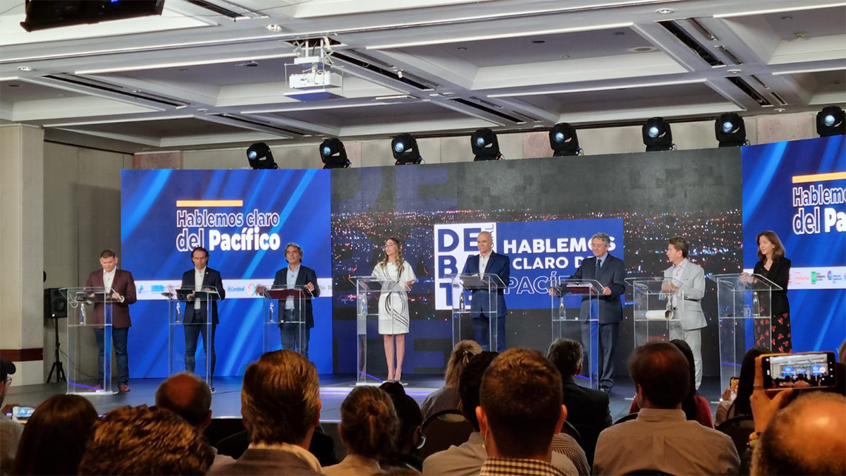 En fotos: mejores momentos del debate presidencial ‘Hablemos Claro del Pacífico’