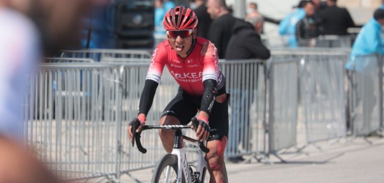 En video: fuerte caída de Nairo Quintana en el Tour de Turquía 2022