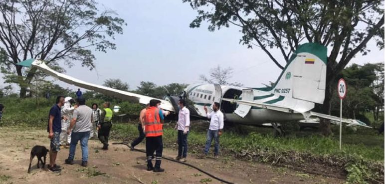 Un saldo de 12 personas heridas dejó accidente de avión en Villavicencio