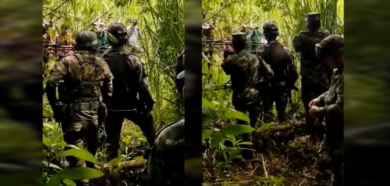 Una asonada contra el Ejército se presentó en la zona rural de Jamundí