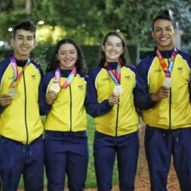 Colombia, subcampeona de los Suramericanos de la Juventud Rosario 2022