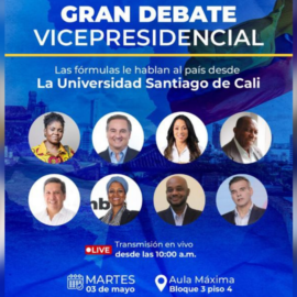 EN VIVO: Vea el debate de candidatos a la vicepresidencia de Colombia