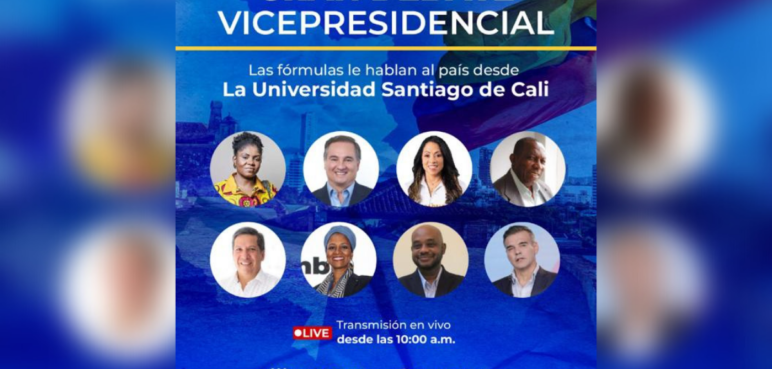 EN VIVO: Vea el debate de candidatos a la vicepresidencia de Colombia