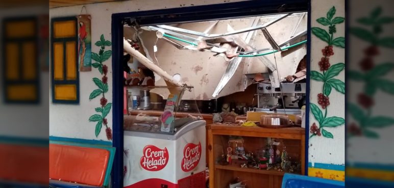 Dos supermercados y techo de una tienda afectados: primeros reportes tras temblor