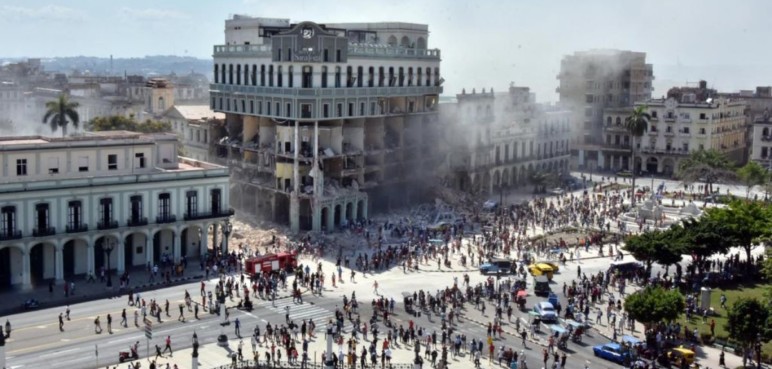 Explosión en Hotel de Cuba cobra la vida de 9 personas