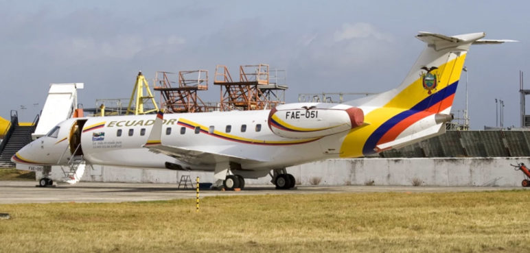 Fuerza Aérea aclara que aún no compró avión presidencial de Ecuador