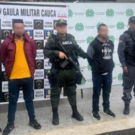 Judicializadas tres personas por extorsiones a comerciantes en Popayán