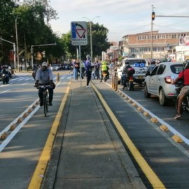 Más de 540 comparendos se han impartido a infractores por invadir los bicicarriles